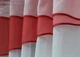 Штори кухонні VR-Textil №091к з ламбрекеном 260х170 см Білий з червоним (52-0945) - зображення 4