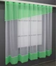 Кухонная занавеска VR-Textil № 047к белый с мятным 280х170 см (52-0865) - изображение 2