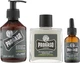 Набор - Proraso Cypress & Vetyver Beard Kit (balm/100ml + shmp/200ml + oil/30ml) (589105-60145) - изображение 2