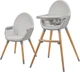 Стульчик для кормления 2 в 1 Kinderkraft Fini 2 Grey (KHFINI02GRY0000) (5902533924509) - изображение 1