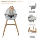 Стульчик для кормления 2 в 1 Kinderkraft Fini 2 Grey (KHFINI02GRY0000) (5902533924509) - изображение 5