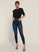 Джинсы Skinny женские NA-KD 1660-000118-0038 36 Темно-синие (7325942871383) - изображение 3