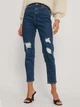 Джинсы Mom's женские NA-KD 1100-003652-0116 34 Синие (7325943149238) - изображение 1