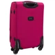 Чемодан на колесиках текстиль Wings розовый 6802/4 rose red (S) - изображение 5