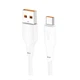 Кабель Hoco X93 Force Type-C 100W Type-C 1m для зарядки и синхронизации USB to Type C белый - изображение 2