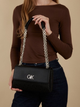 Torebka crossbody damska mała Calvin Klein K60K612641-0GK Czarna (8720639011490) - obraz 6