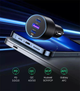 Автомобильное зарядное устройство UGREEN 130W USB C PD Car Charger Black (CD293) - изображение 3
