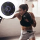 Музыкальная интеллектуальная боксёрская машина тренажер с LED подсветкой Black - изображение 8