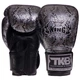 Рукавички боксерські шкіряні TOP KING Super Snake TKBGSS-02 (розмір 8 oz, Чорний-срібний) - зображення 1