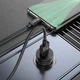 Автомобильное зарядное устройство 18W HOCO Z49A USB кабель мicroUSB - изображение 3