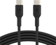 Kabel Belkin USB-C — USB-C PVC 2 m Black (CAB003BT2MBK) - obraz 1