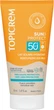 Увлажняющее солнцезащитное молочко Topicrem Sun Protect SPF50+ 50 мл (3700281705287) - изображение 1