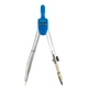 Циркуль ZiBi ZB5301-14 BS 12 см у футлярі блакитний - зображення 2