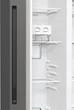 Gorenje Холодильник SBS 179х67х92см, 2 двері, 356( 191)л, А++, NF+, Інв. , зона св-ті, зовн. диспл, матовий сірий - изображение 12