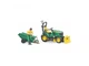 Набор игрушечный Садовый трактор John Deere с прицепом и фигуркой садовода, Bruder, 62104 - изображение 7