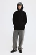 Худі вільного крою H&M Oversized Fit M чорний 1099512001 - зображення 2