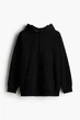 Худі вільного крою H&M Oversized Fit M чорний 1099512001 - зображення 5
