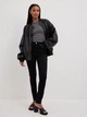 Джинсы Skinny женские NA-KD 1660-000119-0002 32 Черные (7325942871574) - изображение 3