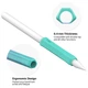 Чохол TPU Goojodoq capture для стілуса Apple Pencil 3 2 1 Gen 3шт White/Pink/Green - зображення 3