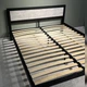 Кровать в спальню MebliRoMax Loft 180х200 Индастриал /Черный (000083199) - изображение 3