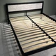 Кровать двуспальная MebliRoMax Loft 140х200 Индастриал/Черный (000083198) - изображение 3