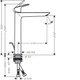 Смеситель для раковины HANSGROHE Logis 71257000 - изображение 9