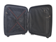 Чемодан дорожный Малый (S) под Ручную кладь Полипропилен Airtex 245 40л 55x39,5x20см Черный (Black) - изображение 5