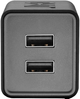 Зарядний пристрій CAT 2 x USB-A Black (5420071507201) - зображення 2