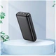 УМБ портативний зарядний пристрій швидкого заряджання Power Bank Hoco J111A 20000 mAh повербанк чорний - зображення 4