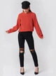 Джинсы Skinny женские NA-KD 1100-000314-0002 36 Черные (7325940607038) - изображение 3