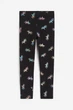 Легинсы черные Эдинороги H&M 140см (400097850) - изображение 1