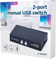 Адаптер Gembird DSU-21 USB-A - 2 x USB-B Black (8716309062800) - зображення 6