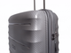 Чемодан дорожный Средний (М) Полипропилен Airtex 242 75л 65,5x46x27,5см Серый (Grey) - изображение 7