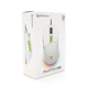 Игровая проводная мышь phantom ii vx6 7 кнопок 400 7200 dpi led подсветка rgb кабель 1.8 метра совместимость windows xp vista 7 8 10 11 mac os x цвет белый упаковка color box - изображение 3