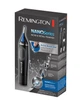 Remington Тример Nano Series Lithium, для носа та вух, ААx1, насадок-4, сталь, чорно-синій - изображение 3