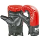 Снарядные перчатки кожаные BOXER Pro Тренировочные (р-р L, Красно-черный) (2014_Красно-черный_L) - изображение 2