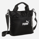 Спортивна сумка кросс-боди через плечо женская тканевая Puma Core Up Mini Tote Bag 09065301 Черная (4067981503742) - изображение 1