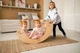 Матрасик для кроватки-качалки Luna Toys БЕЖЕВЫЙ - изображение 5