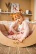 Матрасик для кроватки-качалки Luna Toys БЕЖЕВЫЙ - изображение 6