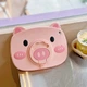 Чехол детский Silikon Power с подставкой и ремешком Apple iPad Air 2 (9.7" экран) Pink Pig - изображение 3
