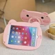Чехол детский Silikon Power с подставкой и ремешком Apple iPad Air 2 (9.7" экран) Pink Pig - изображение 9