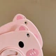 Чехол детский Silikon Power с подставкой и ремешком Apple iPad Air 2 (9.7" экран) Pink Pig - изображение 15