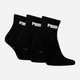 Набор женских носков коротких хлопковых Puma Unisex New Generation Cushioned Qua 93839302 35-38 3 пары Черный (8720245569507) - изображение 2