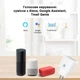 Смарт Wi-Fi розетка Tuya 16A для моніторингу енергоспоживання з керуванням на смартфоні та голосовим керуванням, біла (86894337) - зображення 5