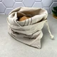 Мешочек для хлеба с завязками Bread Bag, Экомешочек для хлеба - изображение 2