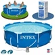 Бассейн каркасный круглый Intex 305 x 76 см, 4485 л. с фильтром насосом 1250 л/ч (28202) - изображение 3