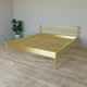 Кровать Tobi Sho COMFORT-1 полуторная металлическая 200X140 Золотой - изображение 1