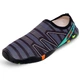 Тапочки для пляжа и кораллов аквашузы аквасоки SP-Sport 002-2 размер 45 Black-Multicolor - изображение 1