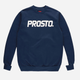 Bluza bez kaptura męska Prosto KLASYK Crewneck Classic XXII S Granatowa (5906742998511) - obraz 1