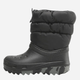 Śniegowce młodzieżowe dziewczęce ocieplane Crocs Classic Neo Puff Boot K 207684 34-35 Czarne (191448883437) - obraz 3